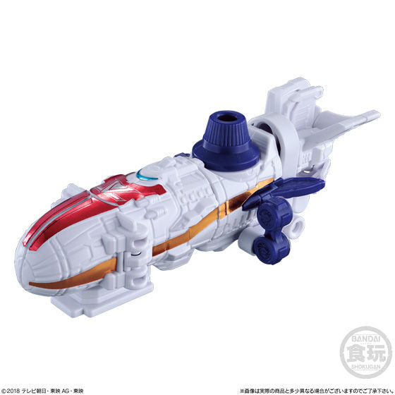Exclusive Miniature Plastic Model Set of Lupinranger with Magic, Splash, Lupin Magnium, Siren Striker and Victory Striker
