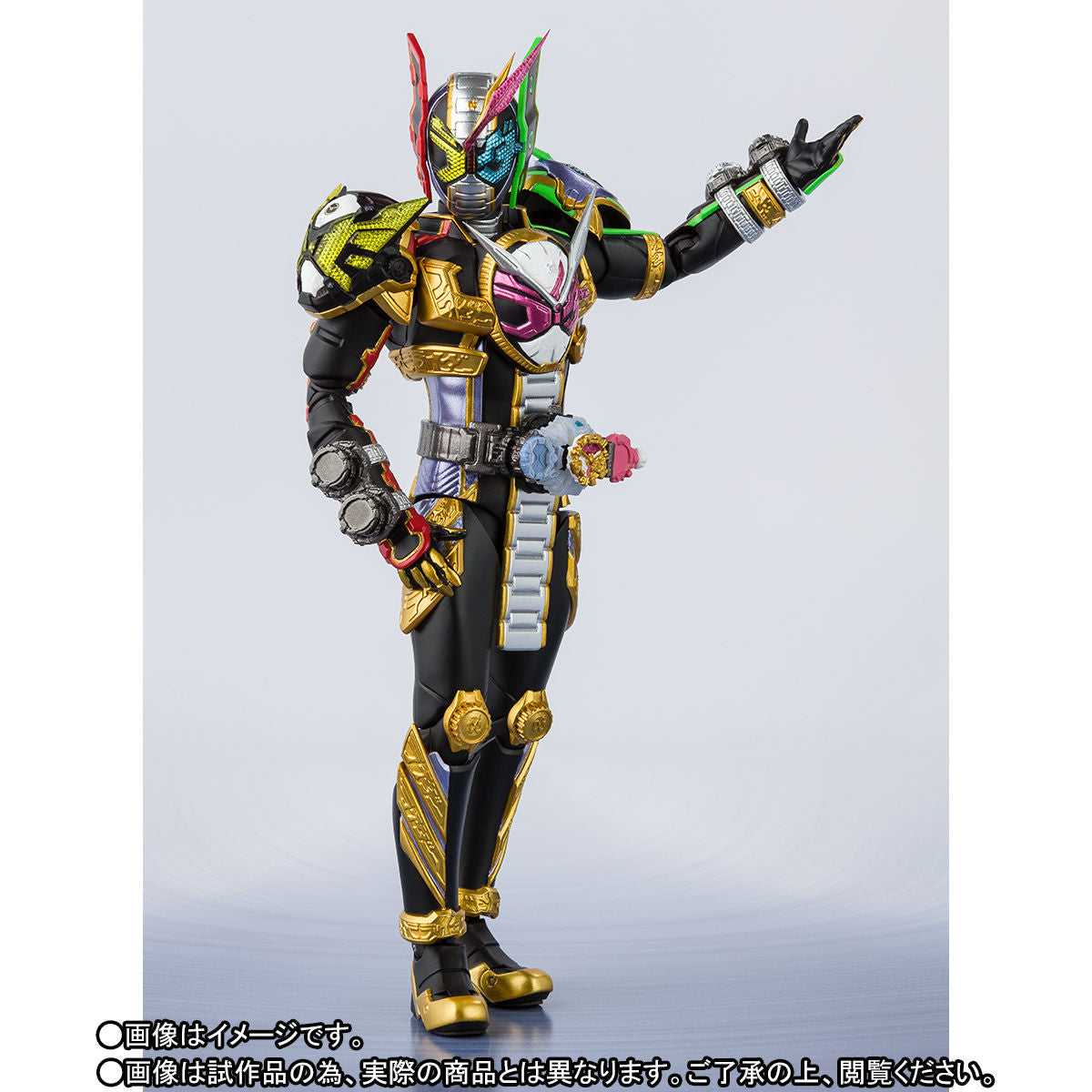 SH Figuarts High - Quality Kamen Rider Zi - O Trinity Action Figure