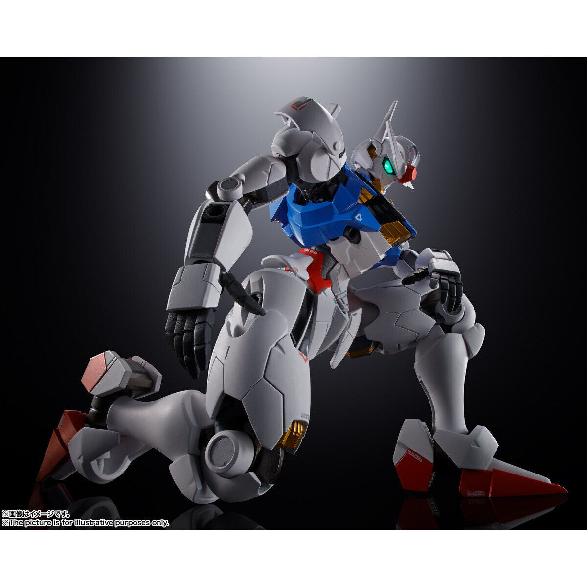 Chogokin Metal Figure - Gundam Aerial from The Witch From Mercury Anime Series