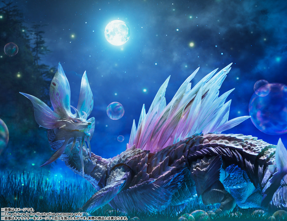 Bandai's S.H.Monsterarts Action Figure - Monster Hunter Mizutsune