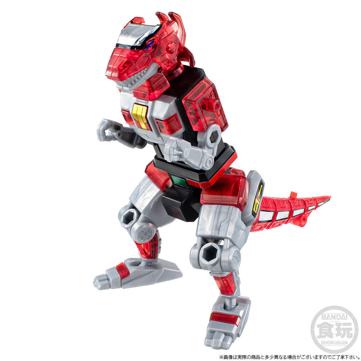 SMP Shinka Gattai Clear Color Version Model Kit - Daizyujin Inspired by Original Sentai Dino Crystals