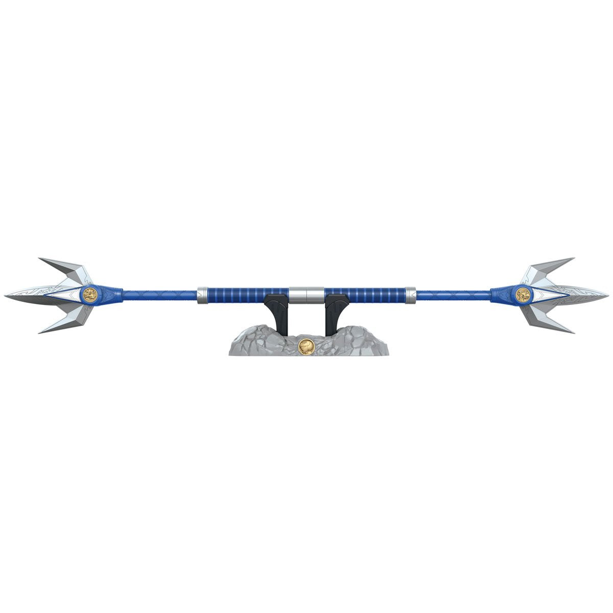 Lightning Collection Premium Electronic Mighty Morphin Blue Ranger Power Lance for Role - play and Cosplay