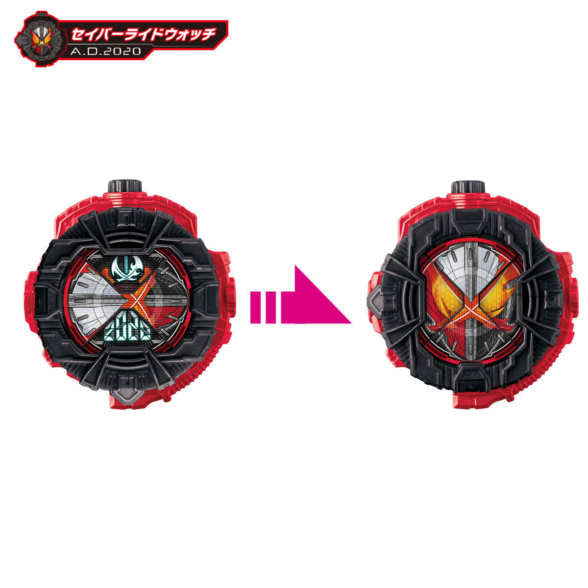 DX Kamen Rider Saber and Decade Full - Form 21 Ride Watch Collection Set for Kamen Rider Fans