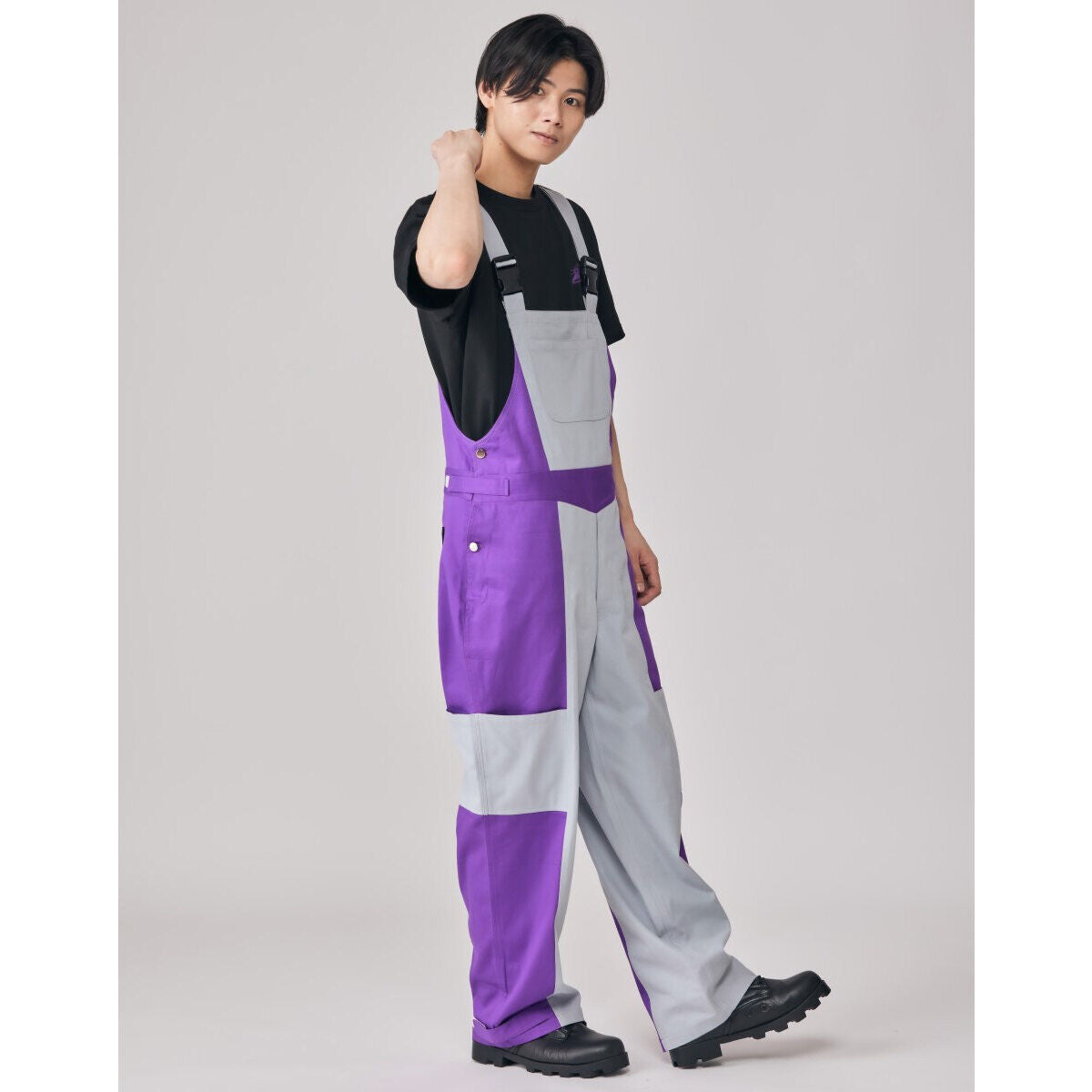 Boon Brand Violet Colored Pit Crew Work Overalls for Men and Women