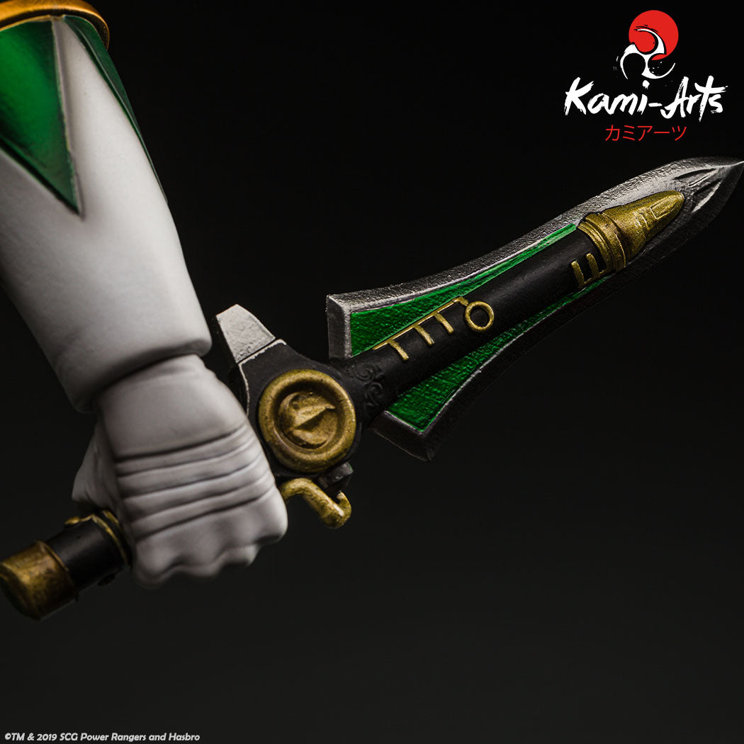 Collectible Kami-Arts 1:6 Scale Mighty Morphin Power Rangers Green Ranger Statue