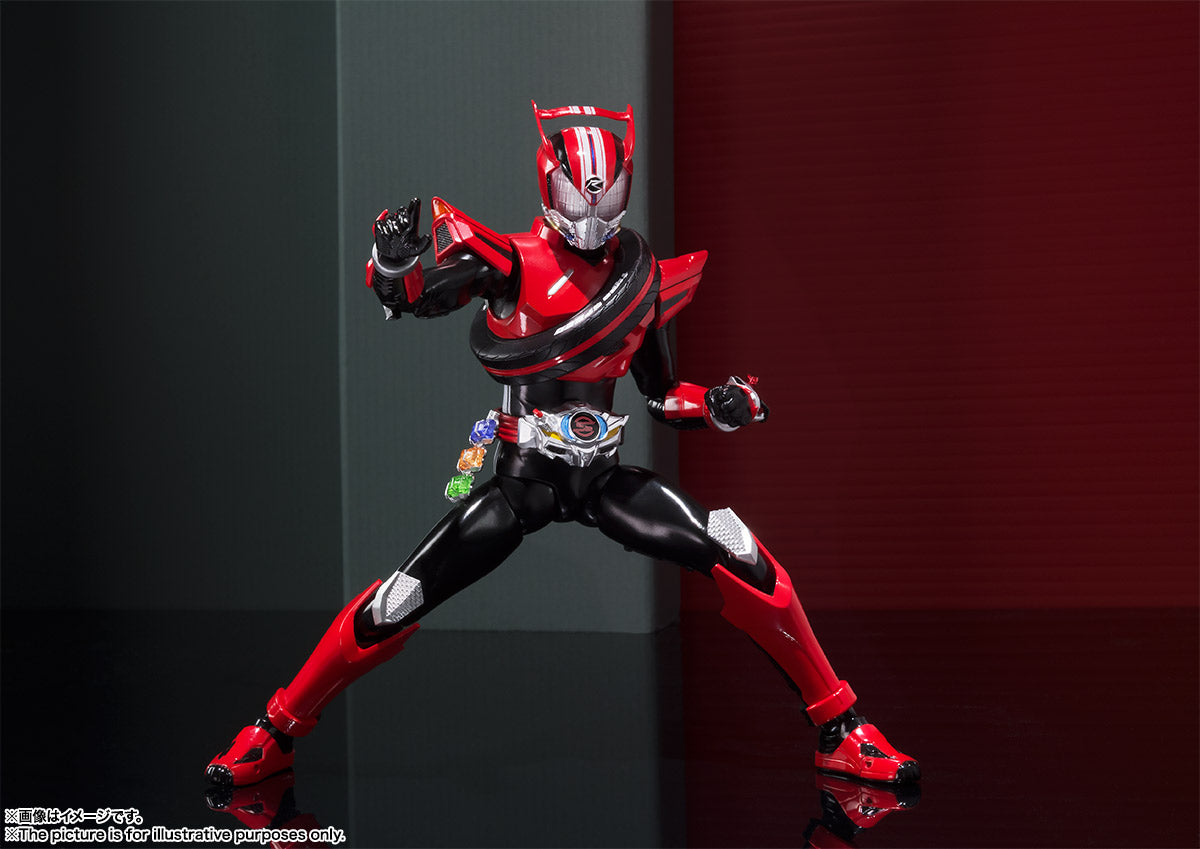 SH Figuarts Collectible Kamen Rider Drive Action Figure - 20 Rider Kicks Special Edition Version