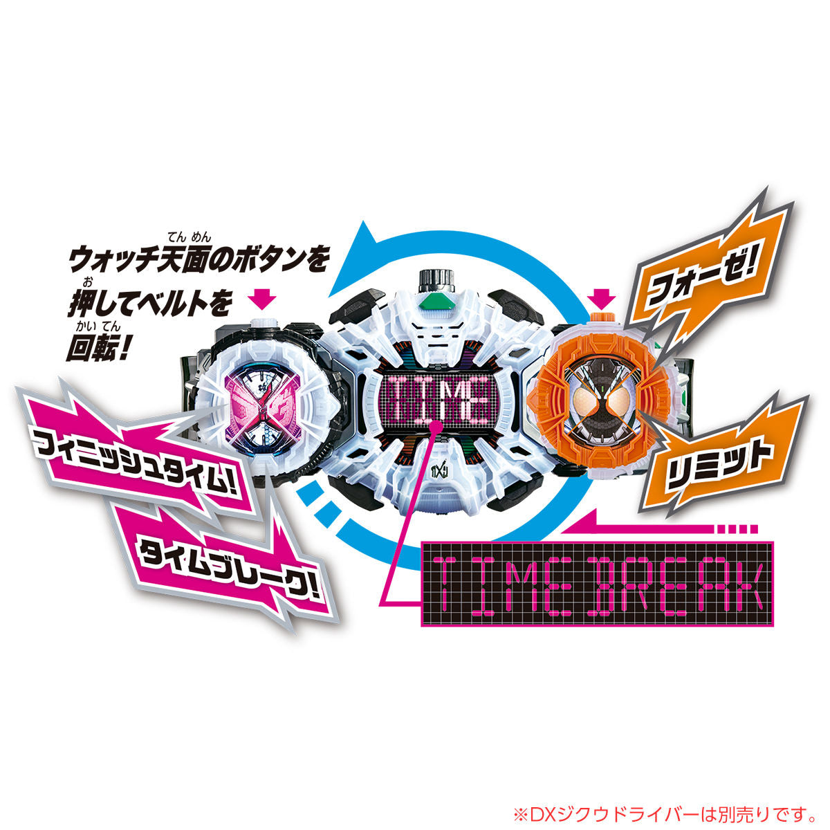 DX Fourze Style RideWatch - An Interactive Toy for Fans