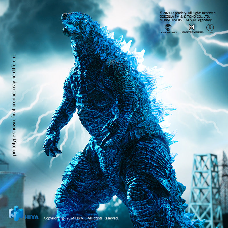Exquisite Basic Collection Energized Godzilla Action Figure - Godzilla x Kong: The New Empire