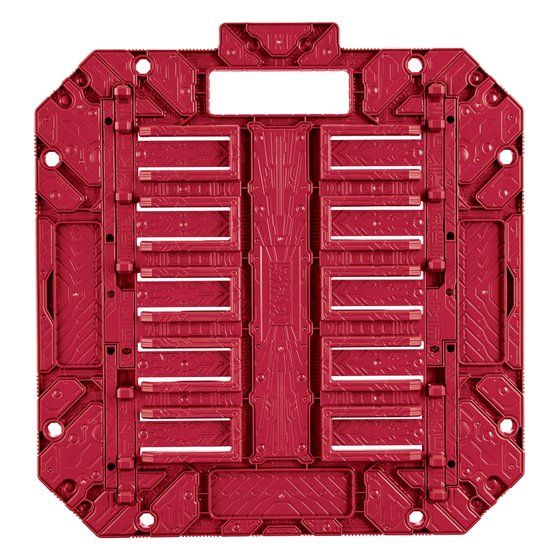 DX Vibrant Red Pandora Panel for Stunning Assemblies