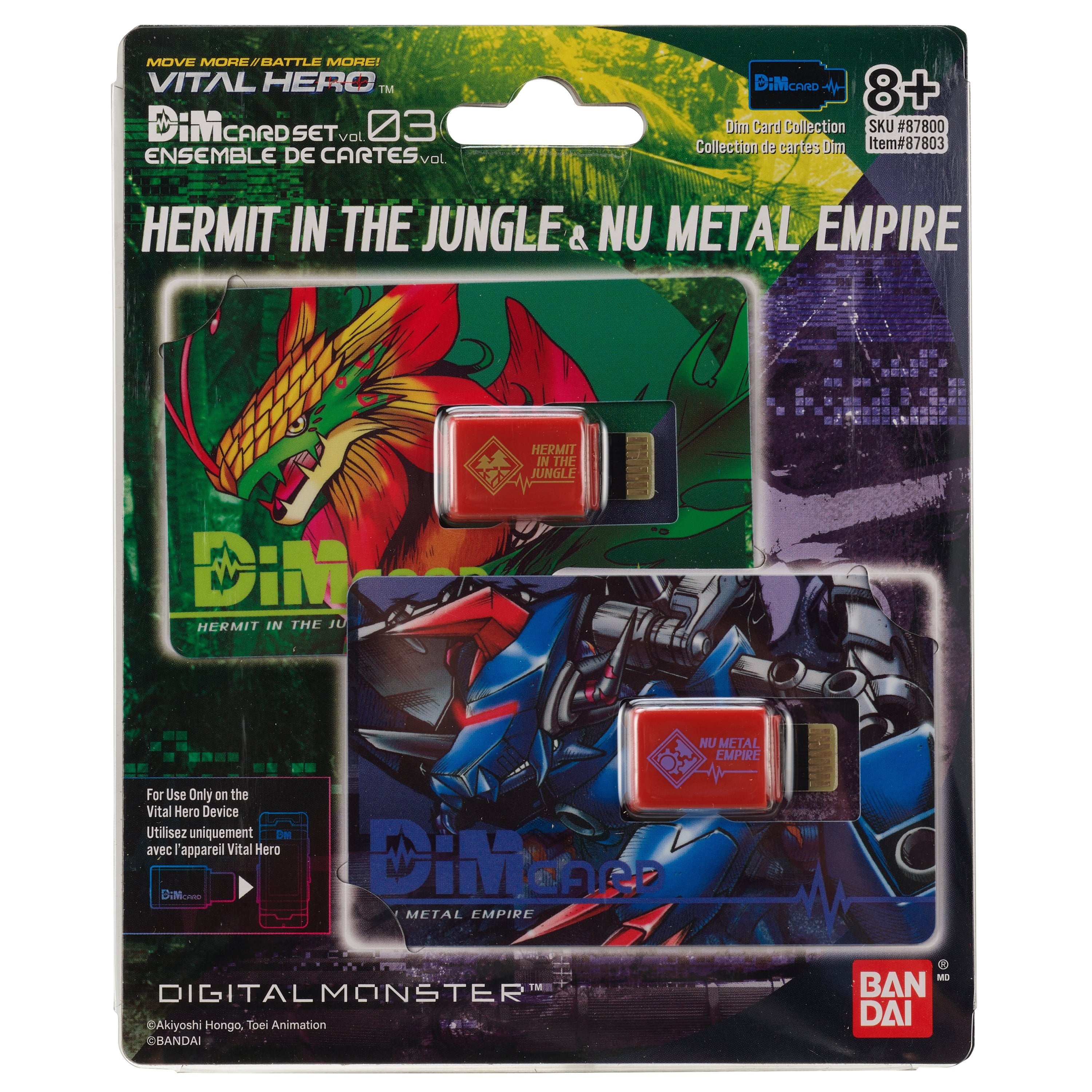 Vital Hero DIM Card Double Pack: Hermit in the Jungle & Nu Metal Empire