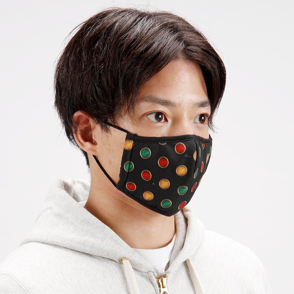 Reversible Kamen Rider OOO Double - sided Face Masks with Filter