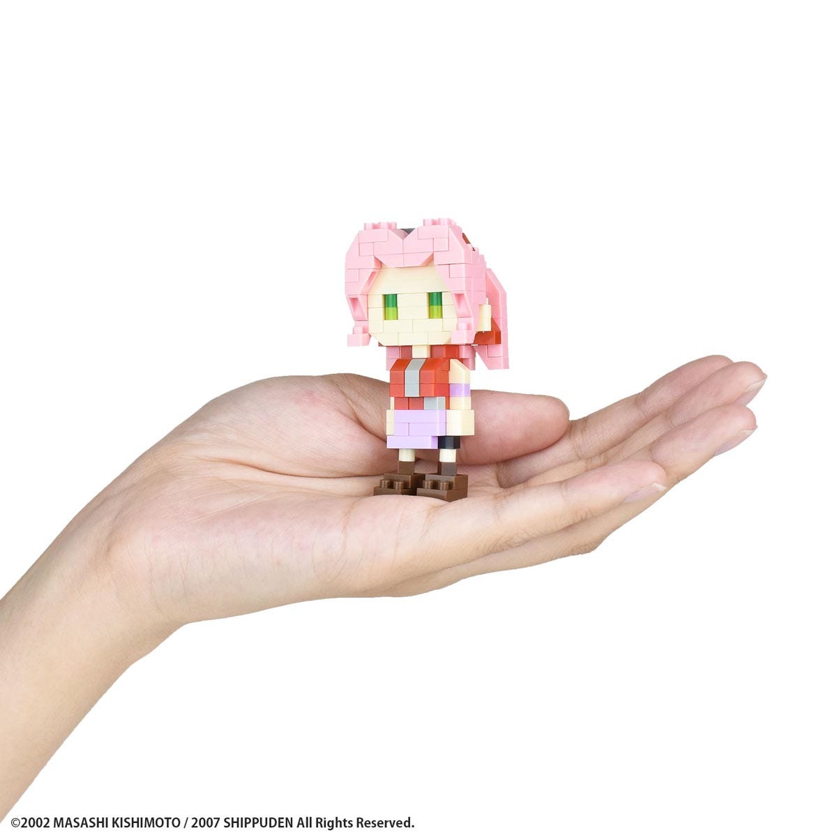 Nanoblock Miniature Figure of Sakura Haruno from Naruto Shippuden Anime Series