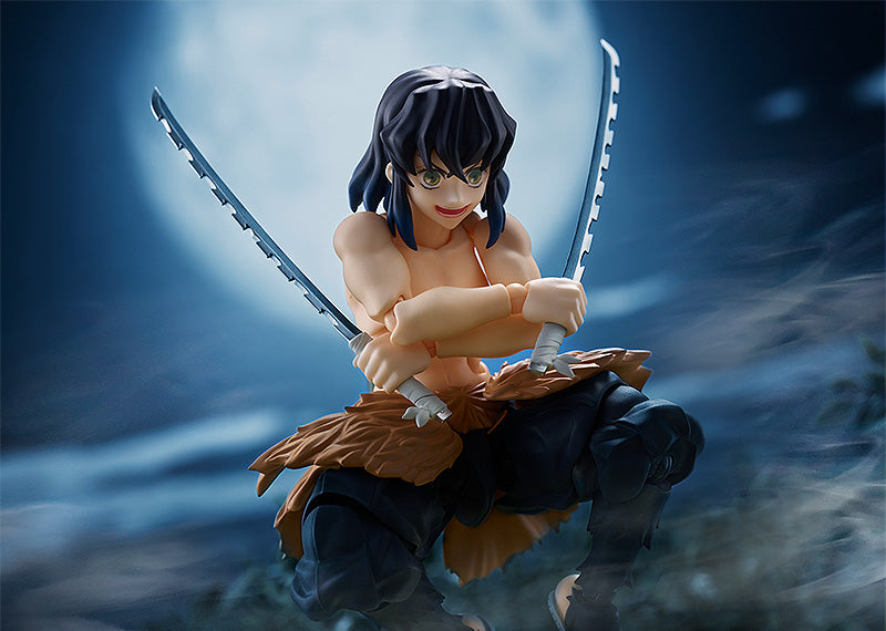 DX Inosuke Hashibira Demon Slayer Action Figure Figma Collectible