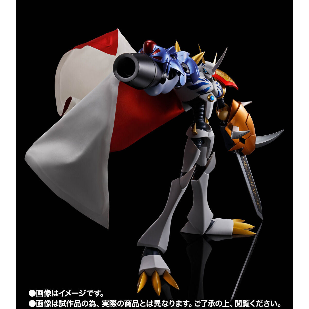 DYNACTION Collectible Omegamon Action Figure from Digimon Adventure