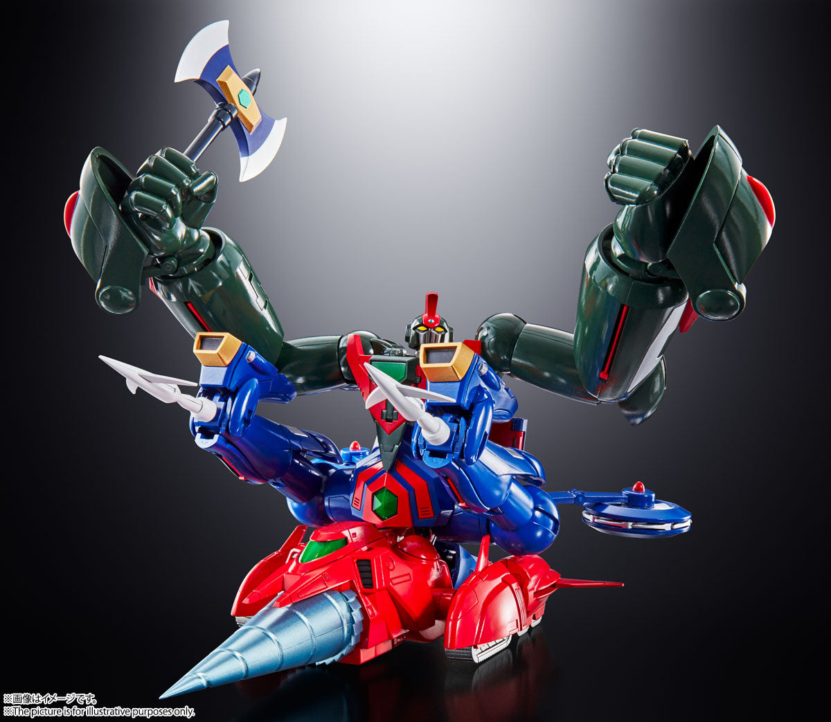 Soul of Chogokin GX - 96: Latest and Feature - rich Getter Robot Go Figure