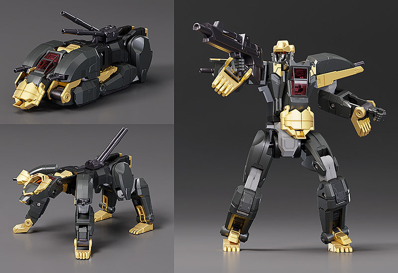 The Gattai Combining Dancouga Action Figure - A Completely Transforming Alloy Model