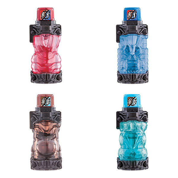Kamen Rider Build Gashapon Full Bottle Set 01 - Complete Collection of Four Full Bottles