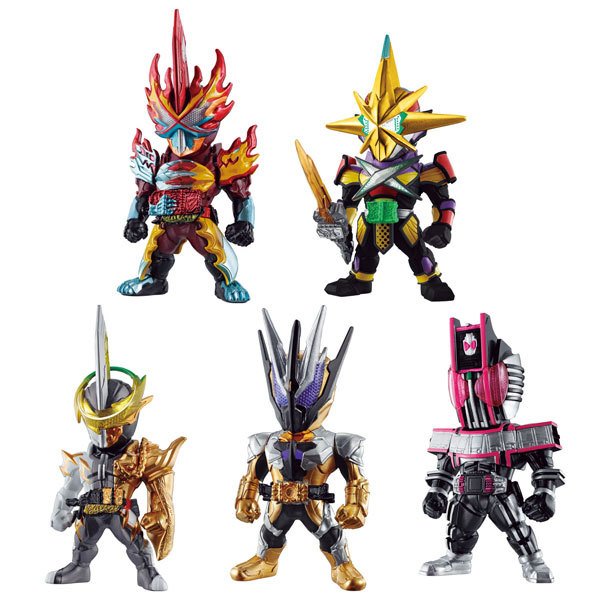 21 - Piece CONVERGE Kamen Rider Action Figure Set