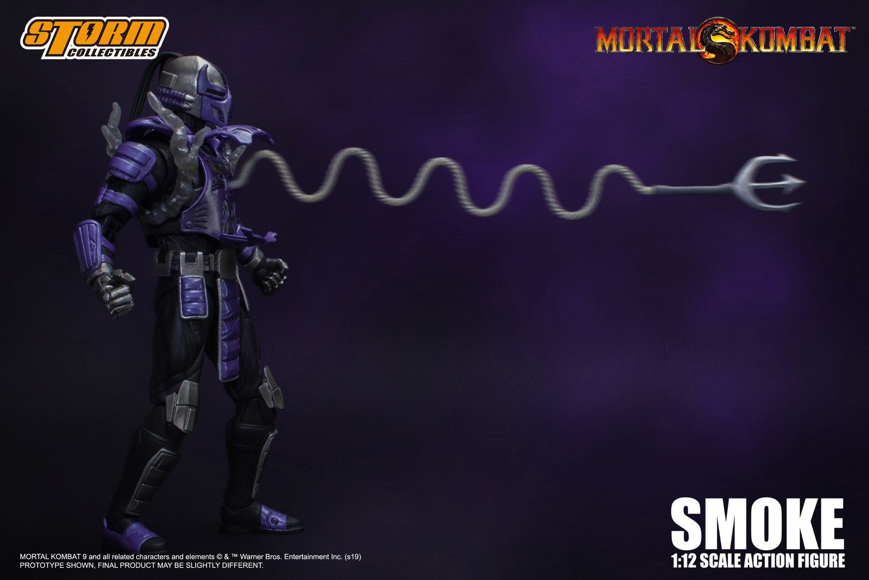 Storm Collectibles New York Comic Con 2019 Smoke Mortal Kombat Action Figure