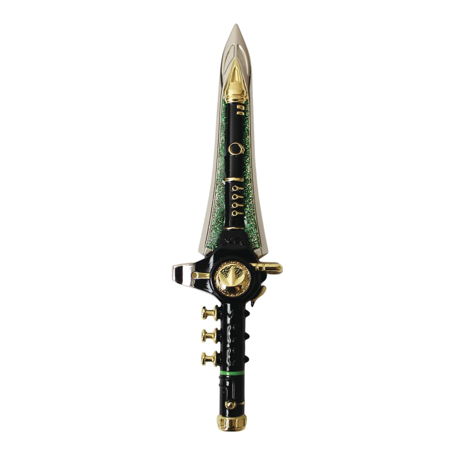 Collectible Dragon Dagger-Styled Metal Letter Opener Inspired by MMPR Green Ranger