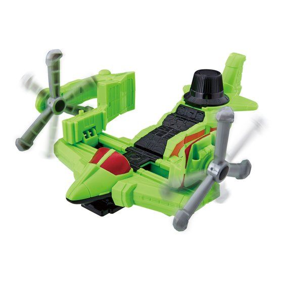 VSV DX Cyclone Dial Fighter - Helicopter - Style Lupinranger VS Vehicle for Combining into a Robo