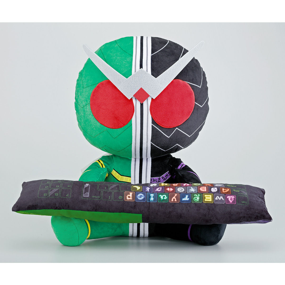 Kamen Rider W-themed Personal Computer Cushion for Comfort