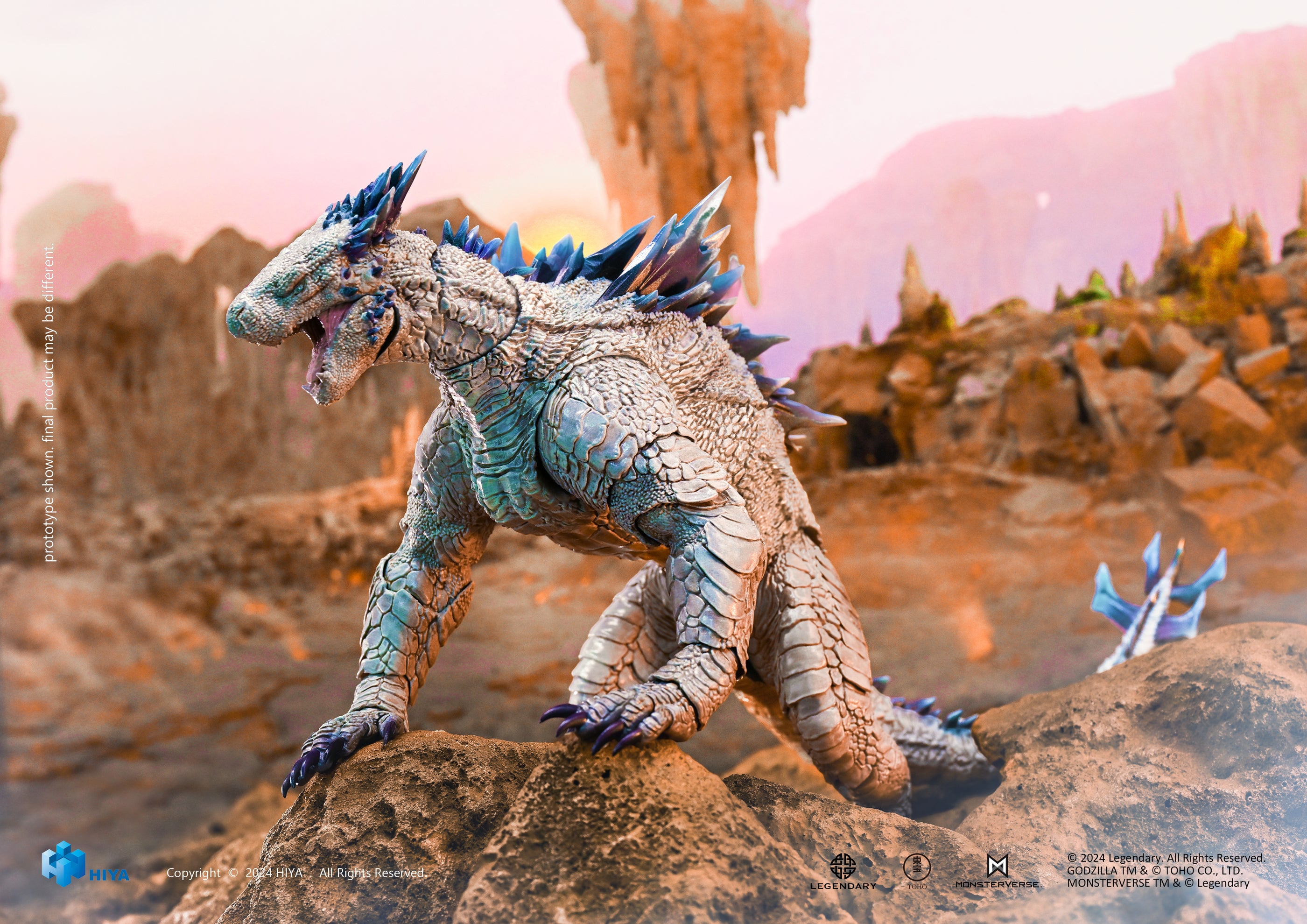 PRE - ORDER: Hiya Toys' Exquisite Basic Ice Titan Shimo from Godzilla x Kong: The New Empire