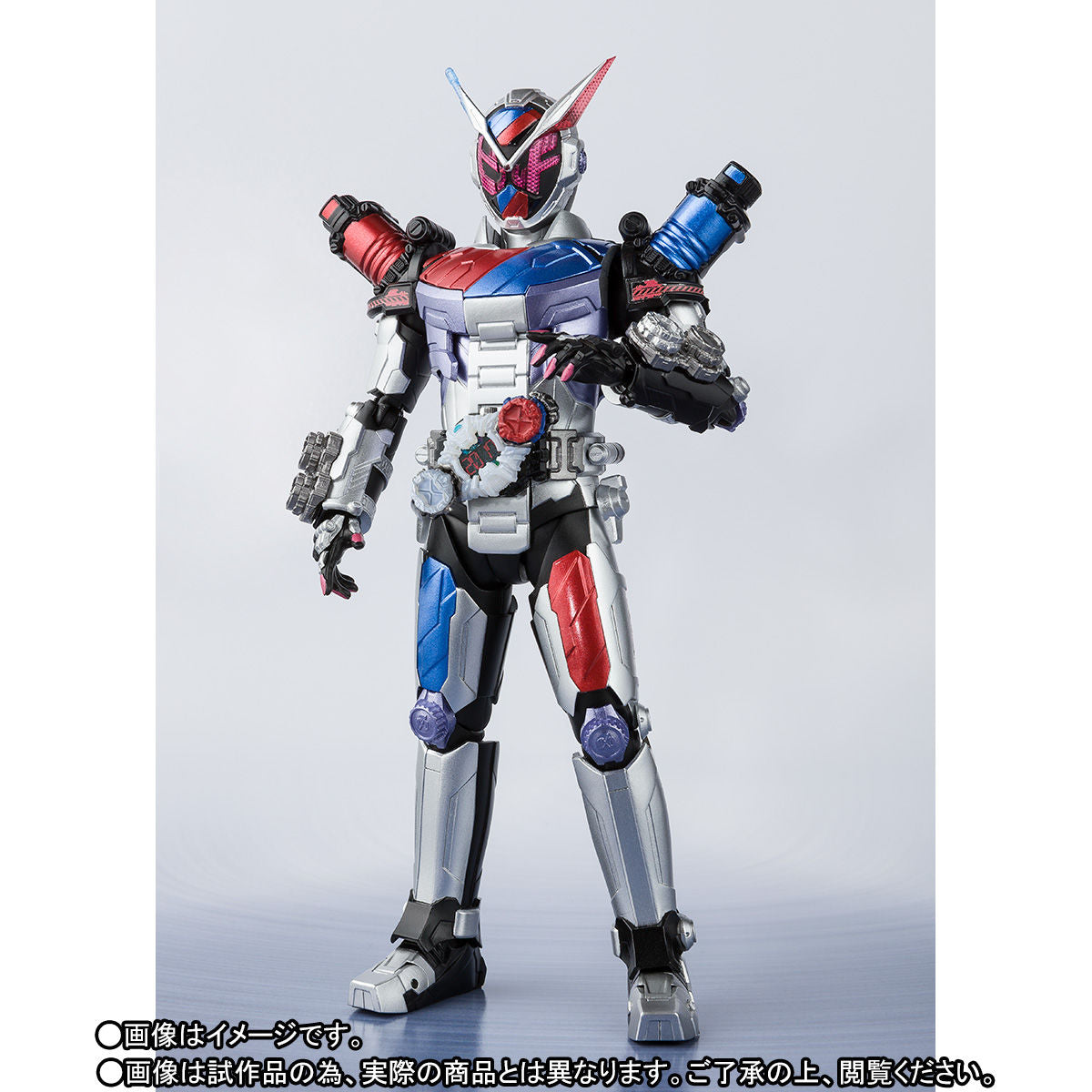 SH Figuarts High - Quality Kamen Rider Zi - O in Build Armor Version