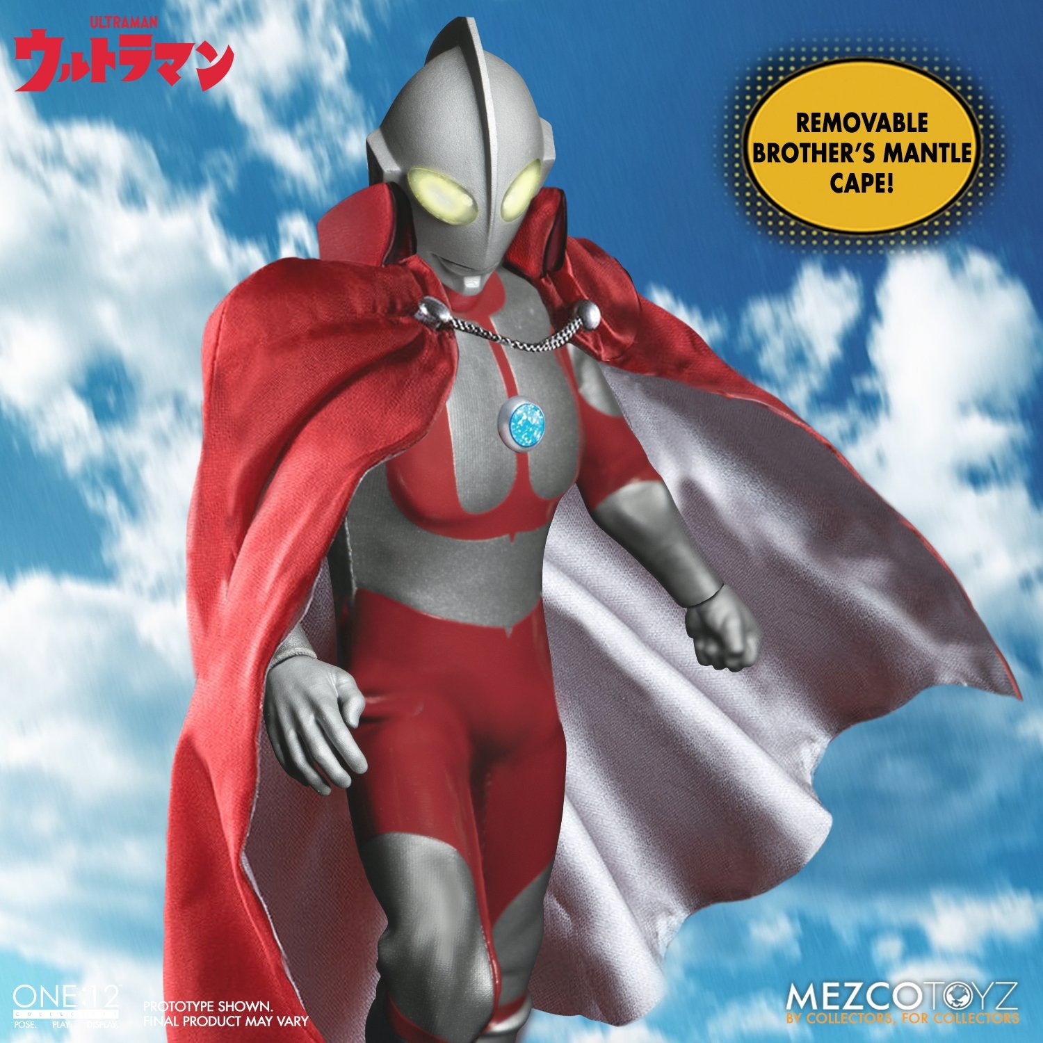 Mezco One:12 Collective Light - Up Ultraman Action Figure