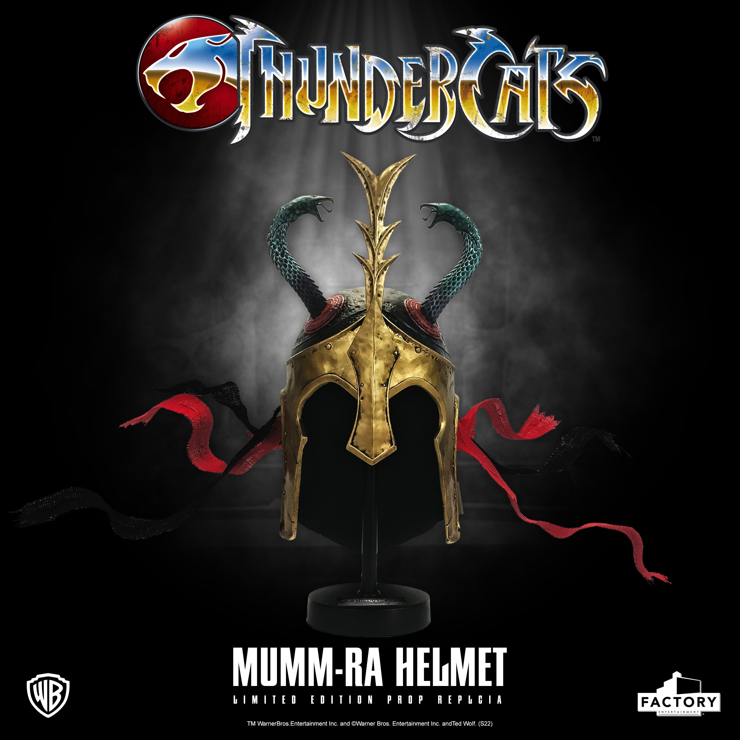 Limited Edition 23-Inch Mumm-Ra Helmet Thundercats Prop Replica