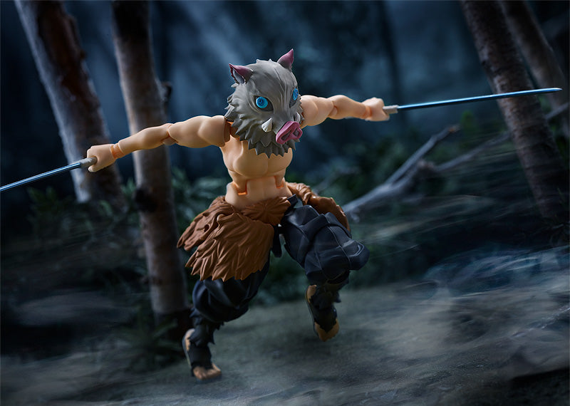 DX Inosuke Hashibira Demon Slayer Action Figure Figma Collectible