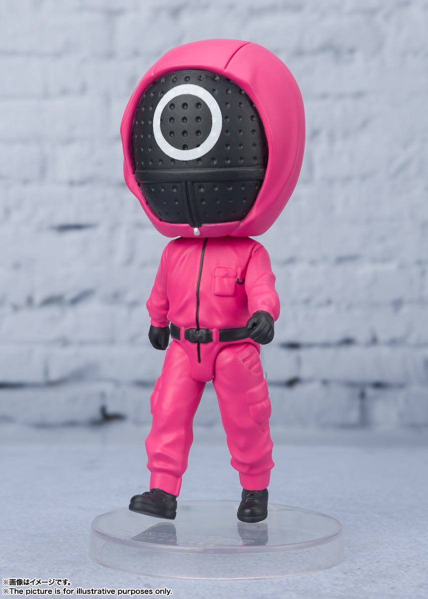 Mini Figuarts Squid Game Masked Worker Collectible Figure