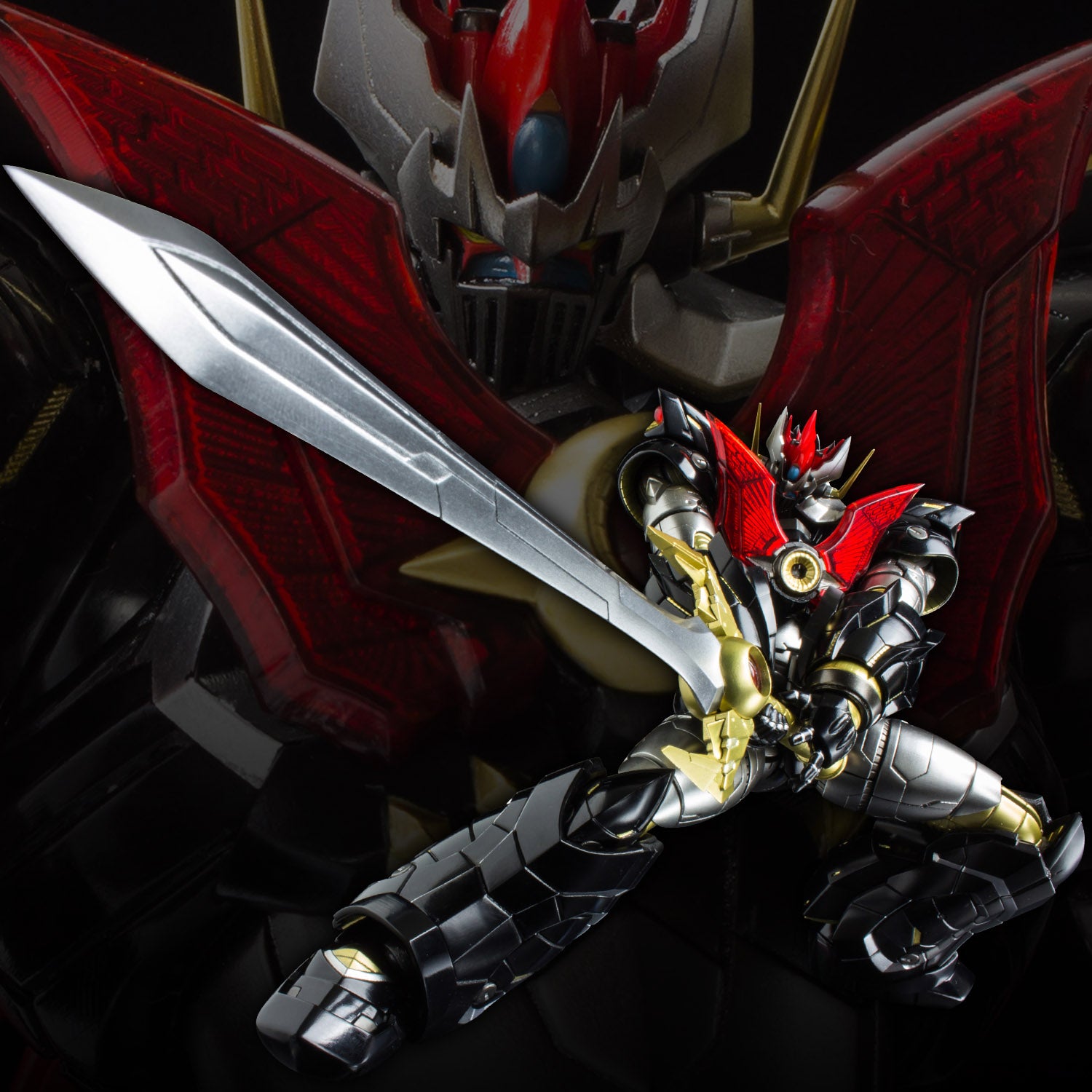 Mazinger RIOBOT Mazinkaiser with Metallic Finish and Die - cast Design