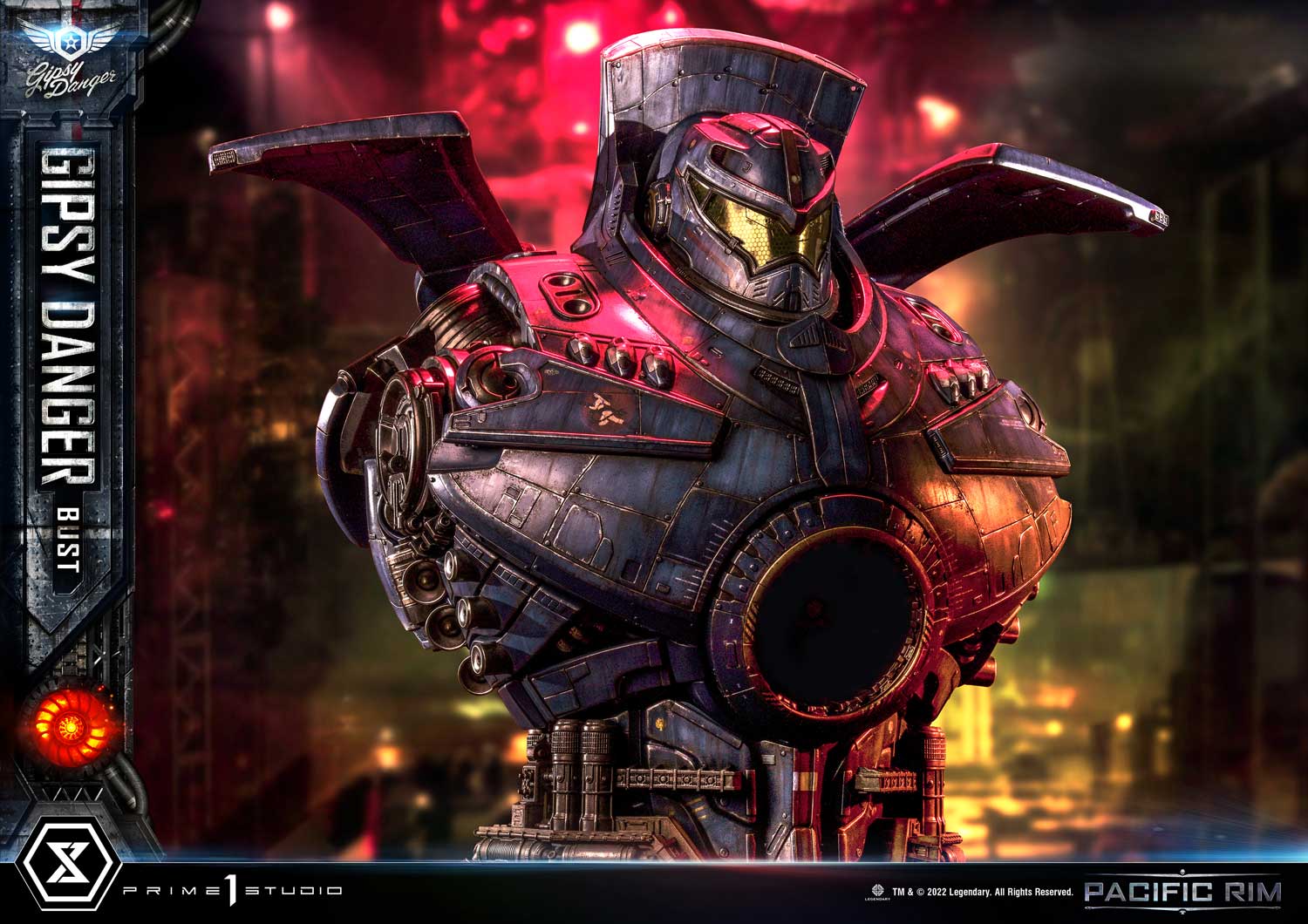 Pacific Rim Gipsy Danger Life - Size Bust Collectible Model