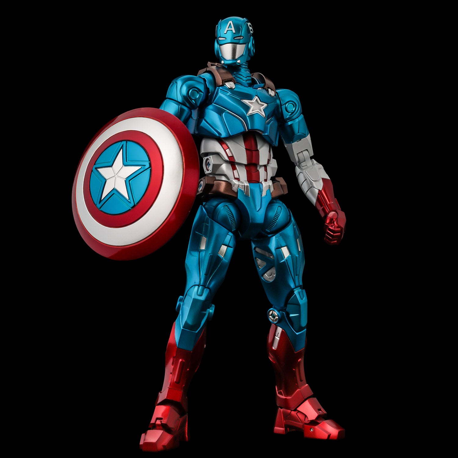 Captain America Collectible Fighting Armor Figurine