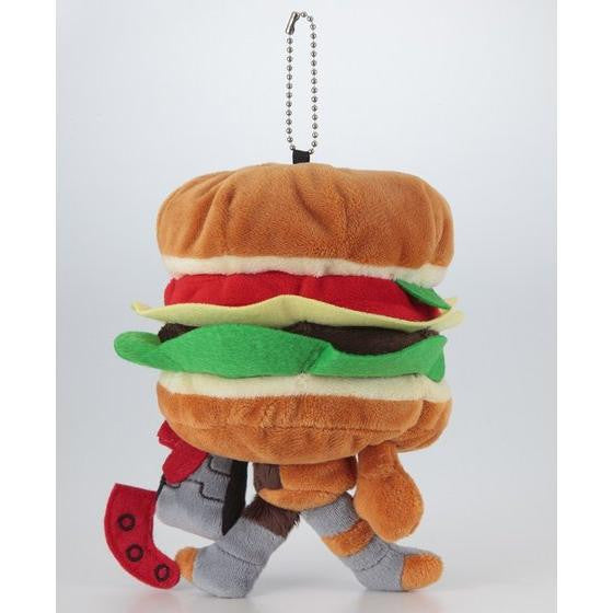 Cute Ex - Aid Burgermon Stuffed Plush Toy, 6.5 - inch
