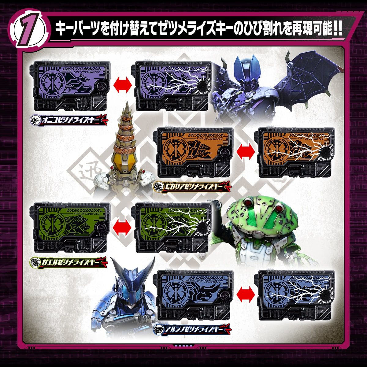 DX Zetsumerise Key Set 02 - Exclusive Key Collection