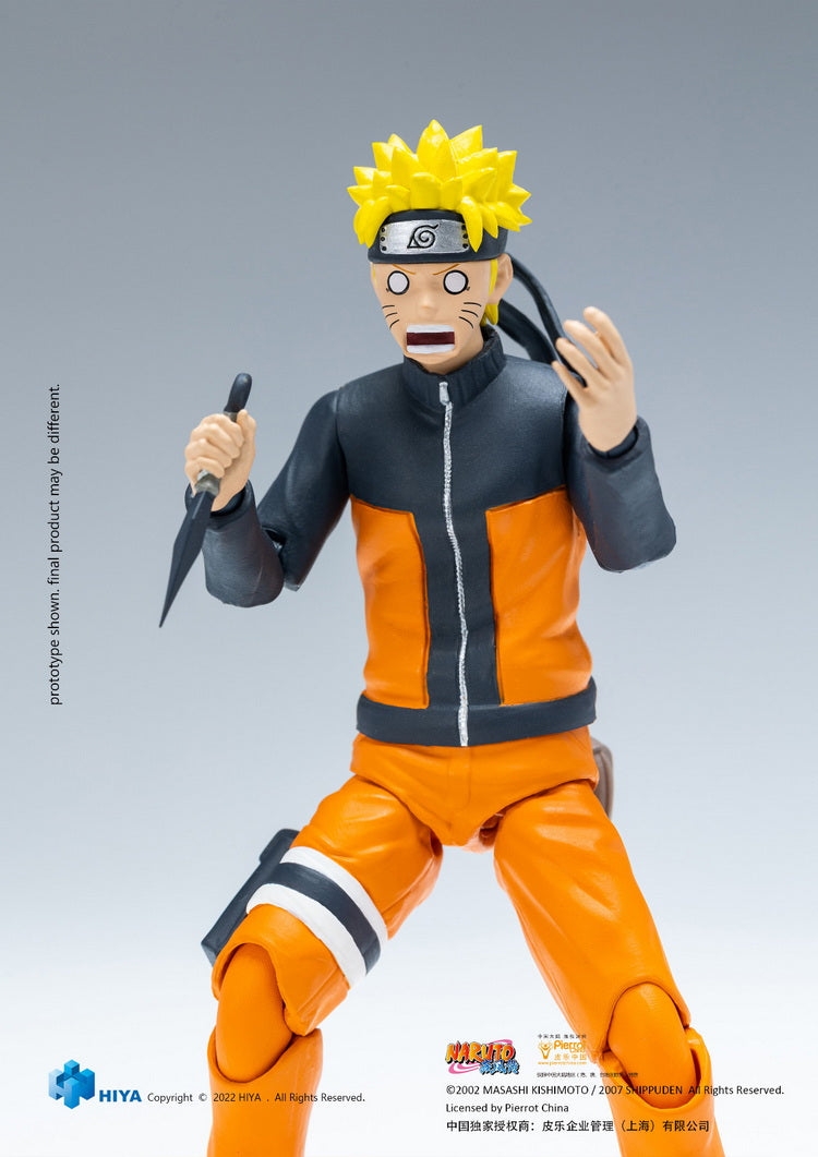 HIYA Toys 1/12 Scale Exquisite Naruto Uzumaki Action Figure