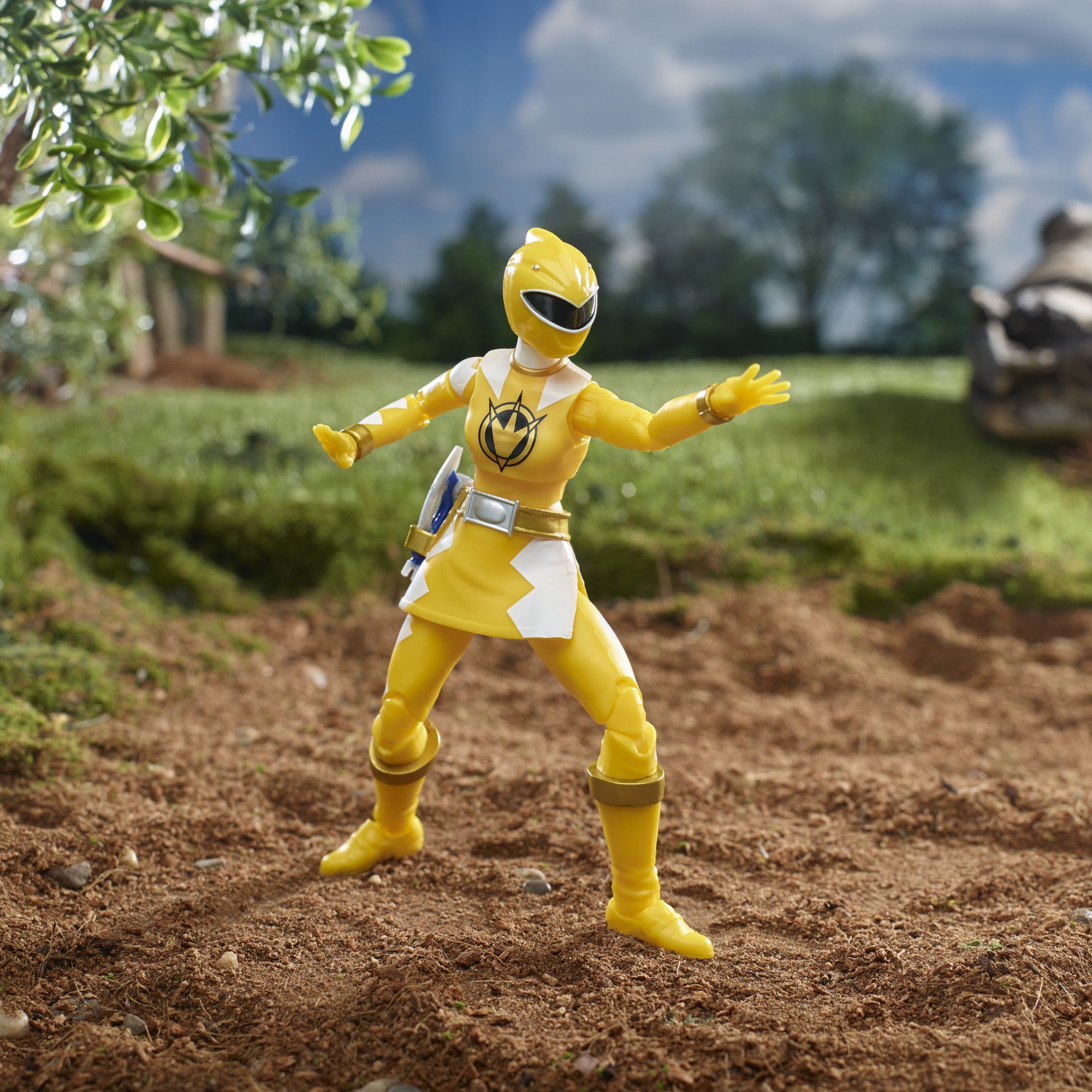6 - inch Lightning Collection Premium Dino Thunder Yellow Ranger Figure