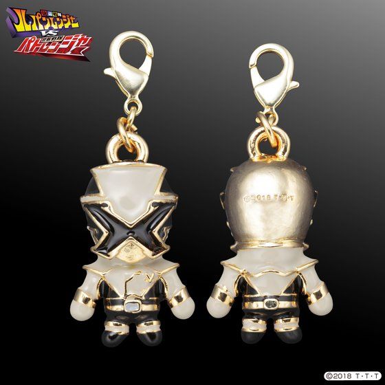 Exquisitely Hand - painted Lupinranger and Patoranger Metal Collectible Charms