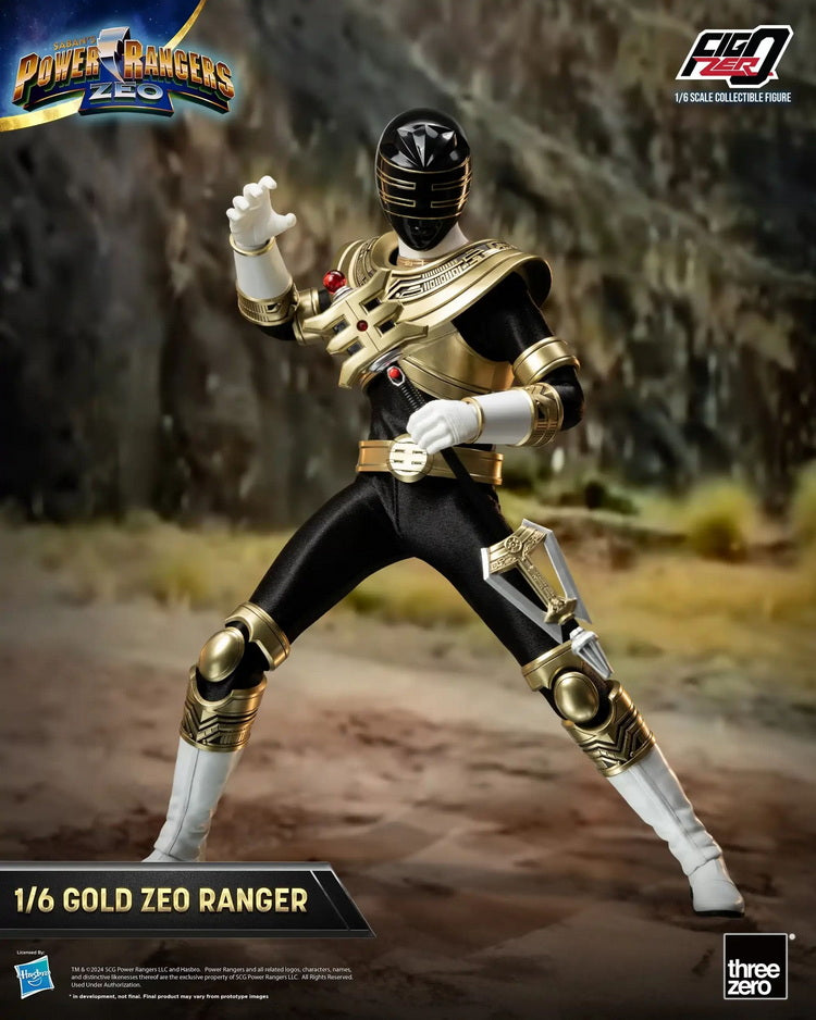 Pre - order FigZero 1/6 Gold Zeo Power Ranger from Power Rangers Zeo