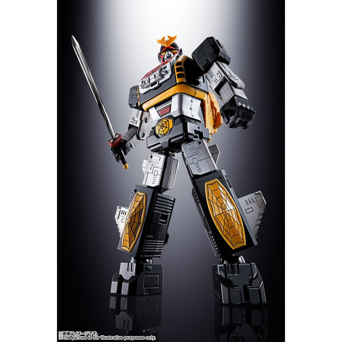 Re-released Spiderman Soul of Chogokin GX-33R Leopardon Action Figure & Marveler Summoning Set Toy
