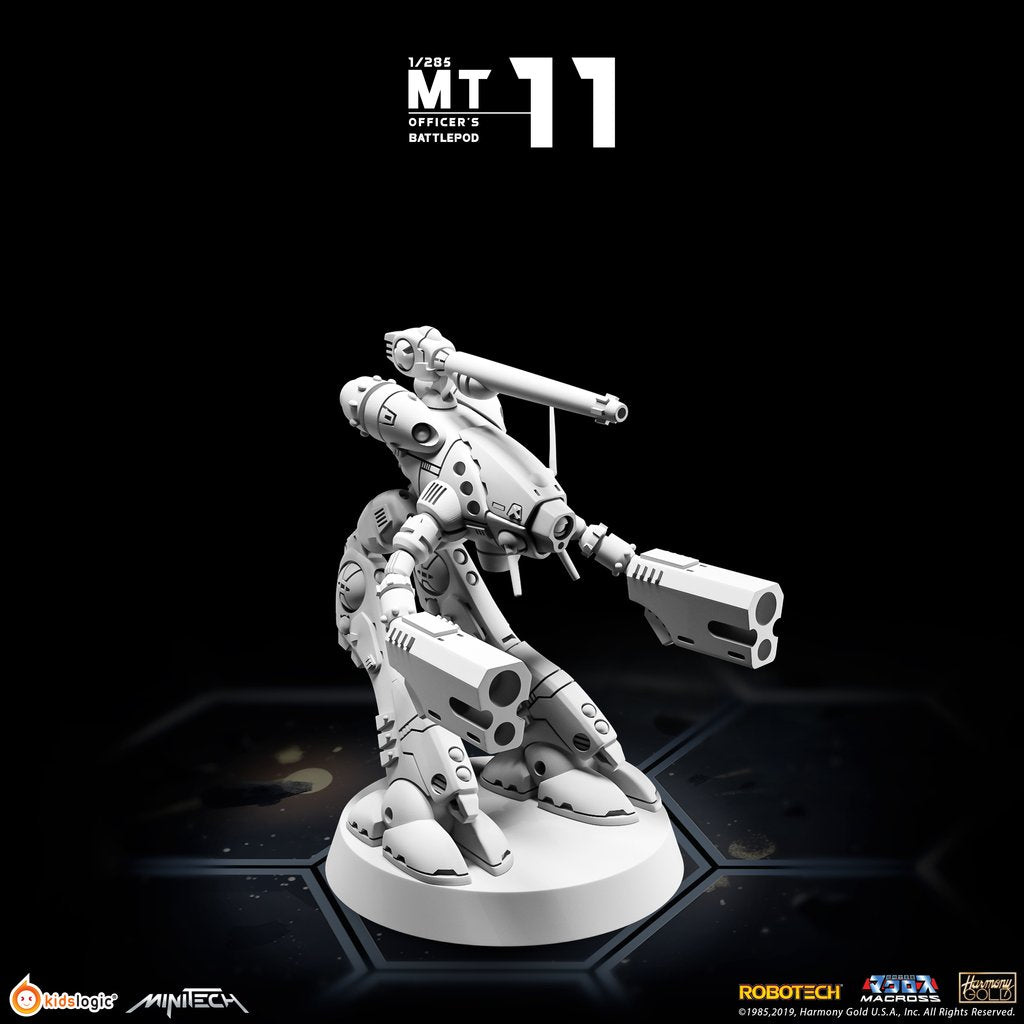 Miniature Collectible Minitech MT11 Officers Battlepod from Macross/Robotech Series