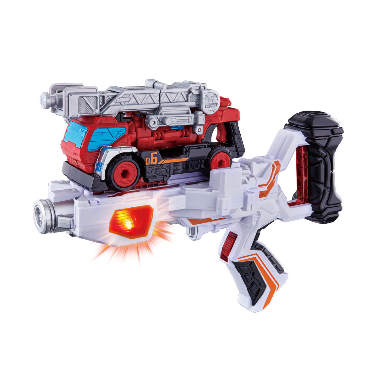 DX Trigger Machine Splash: Fire Truck - Shaped Crane for Lupinranger, VSV - Compatible