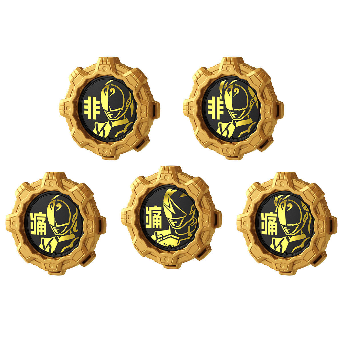 Unofficial 10th Anniversary Akibaranger Ranger Key and Sentai Gear Collection Set