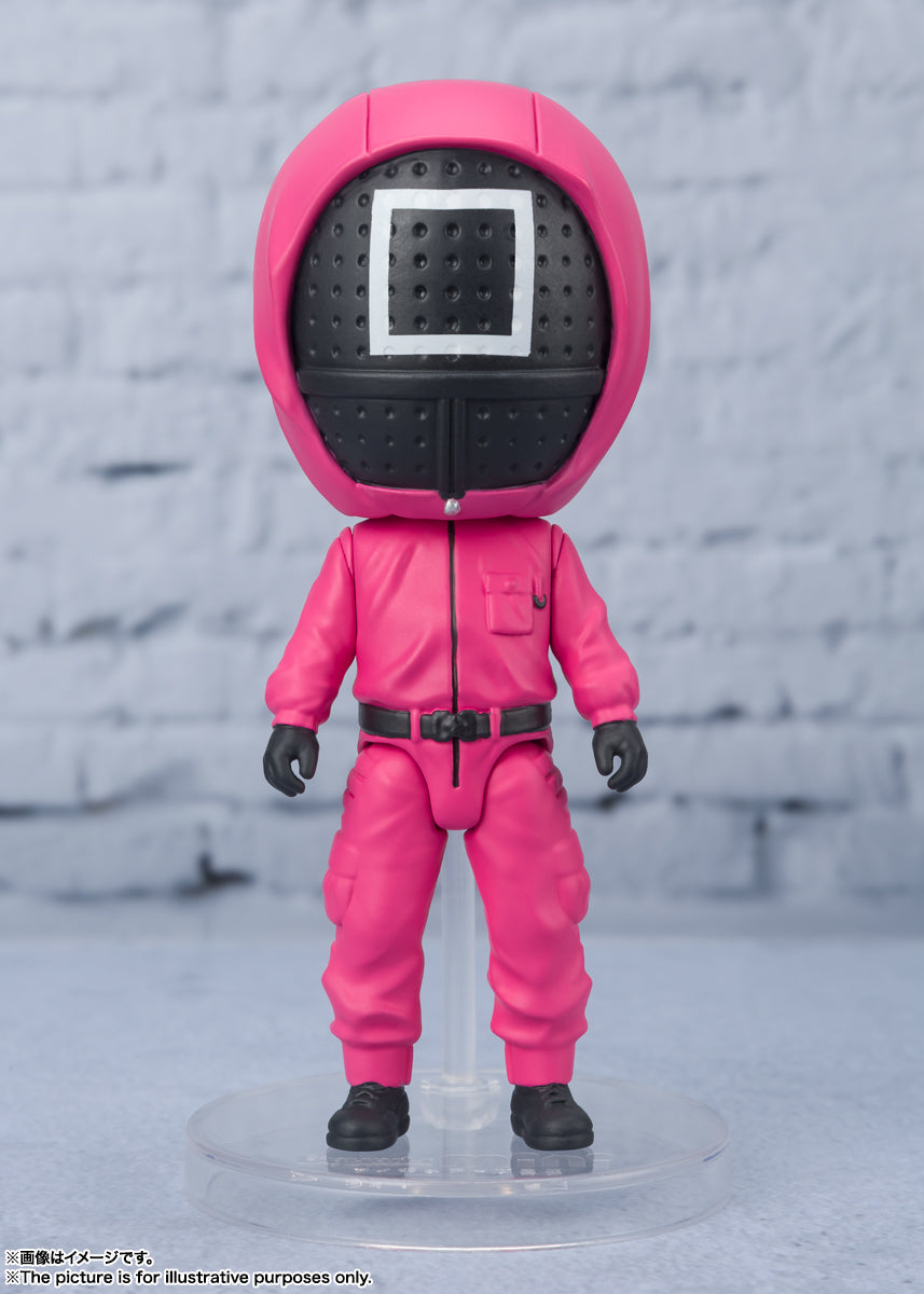 Mini Figuarts Collectible Squid Game Masked Manager Figurine