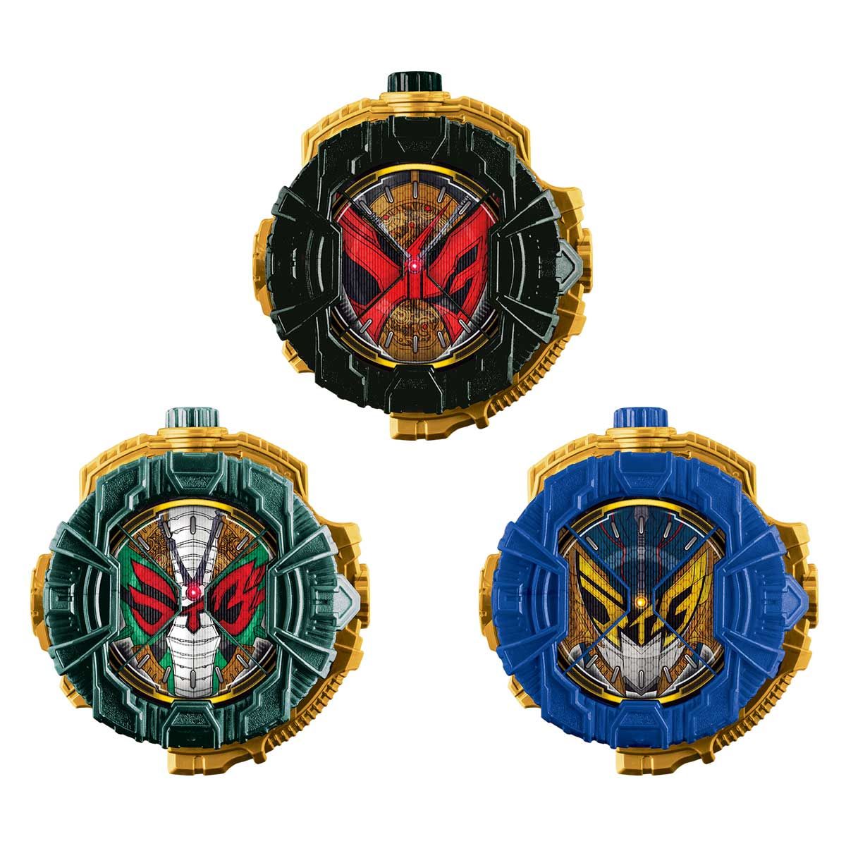 DX Ridewatch Set of Barlckxs, Zonjis and Zamonas - Collectible Toy