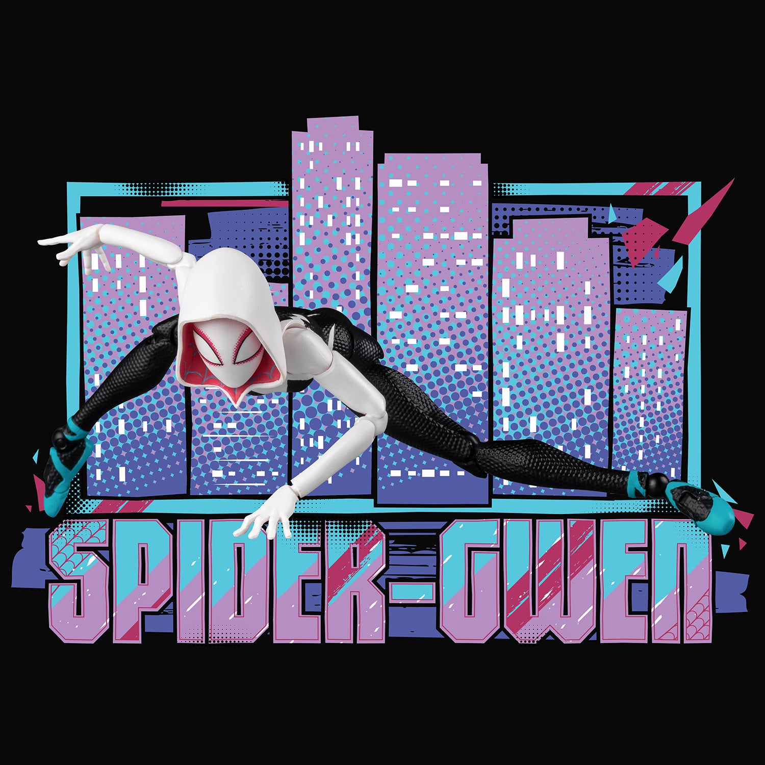 SV Action Figure Set: Spider - Gwen & Spider - Ham from Spider - Man: Into the Spider - Verse