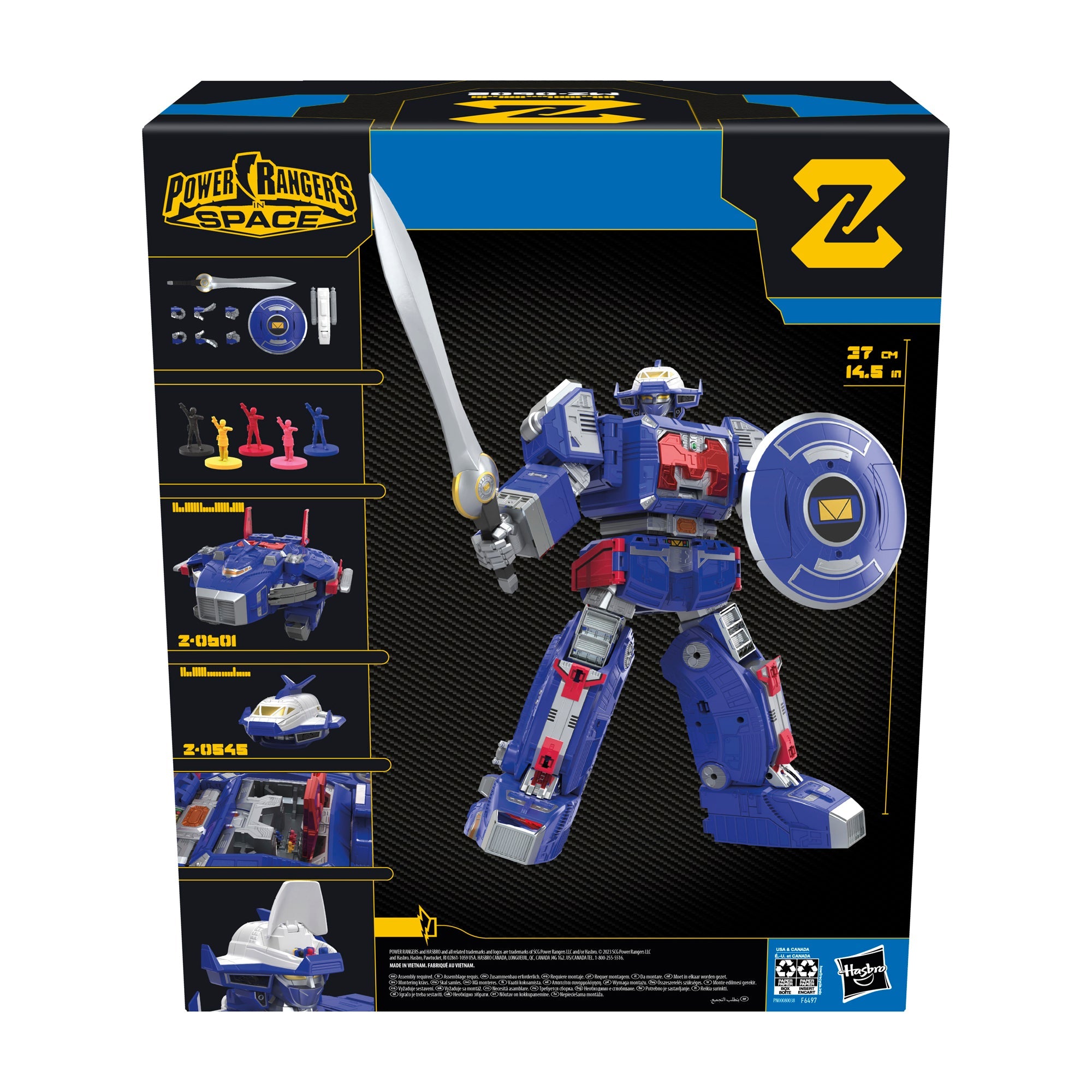 Lightning Collection Zord Ascension Project Premium Collectible Astro Megazord Figure
