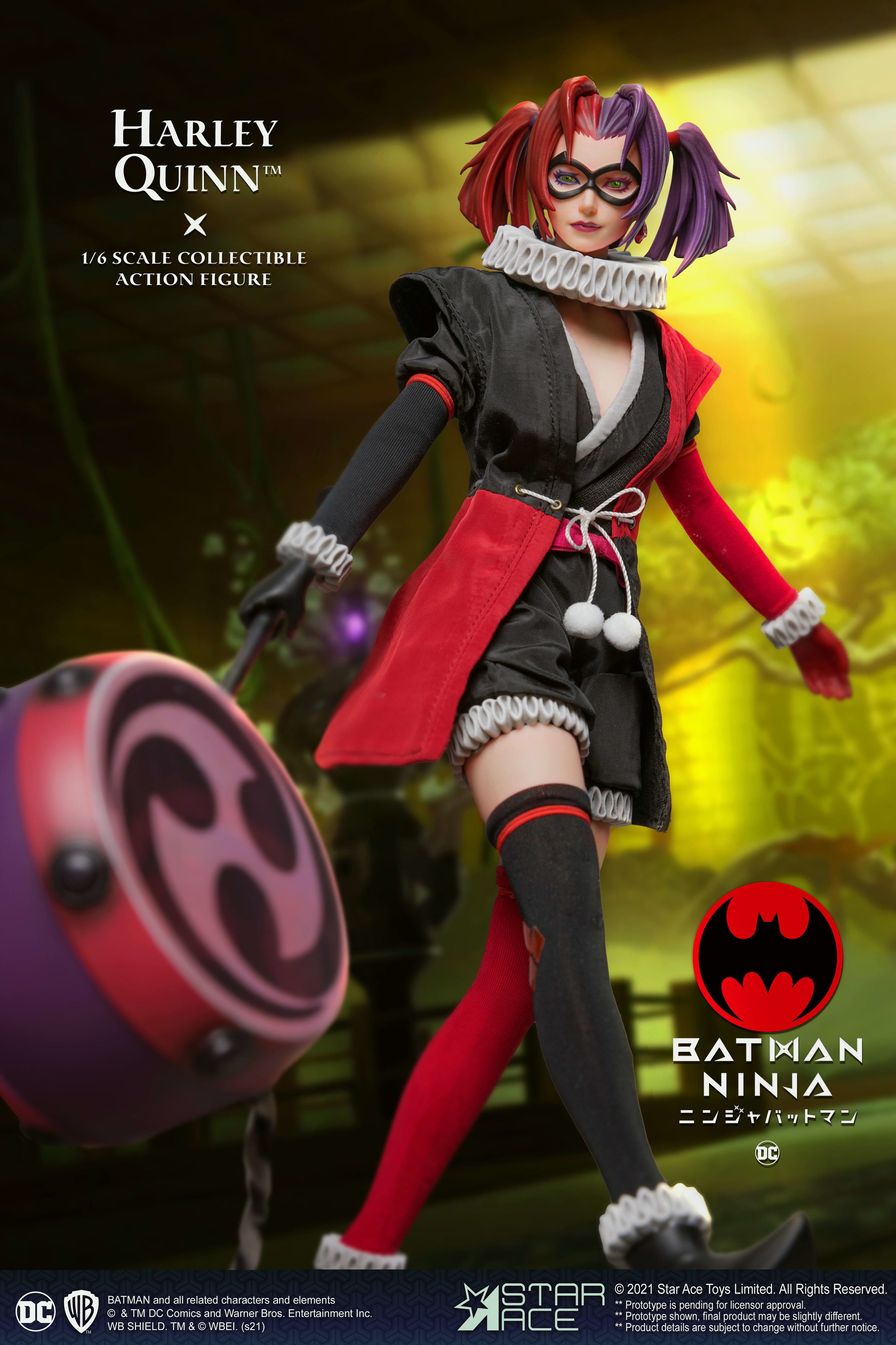 1/6 Scale Collectible Batman Ninja Harley Quinn Action Figure